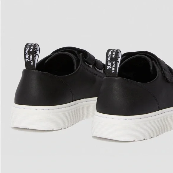 Dr. Martens Black Dante Strap Sneakers - Picture 5 of 13